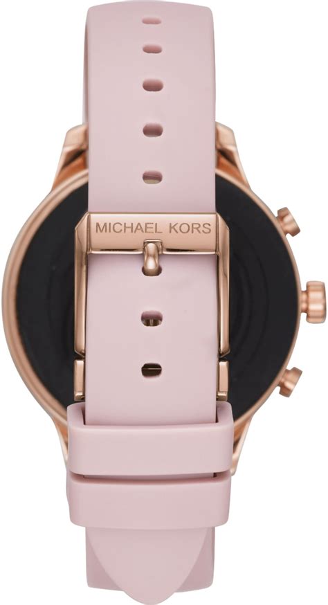 michael kors mkt5048|Michael Kors Women's Access Runway Stainless Steel Silicone .